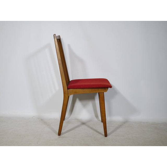 Mid-Century Modern Dining Chairs in Walnut, 1960s, Set of 14 For Sale - Image 9 of 16