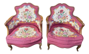 Set of Louis XV Bergere Armchairs