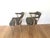 Textile Pair of 1950s Mid-Century Captain’s Armchair, Tournament Armchairs or Broker Captain’s Chairs For Sale - Image 7 of 14