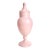 Vintage Empoli Blush Opaline Apothecary Urn With Lid For Sale