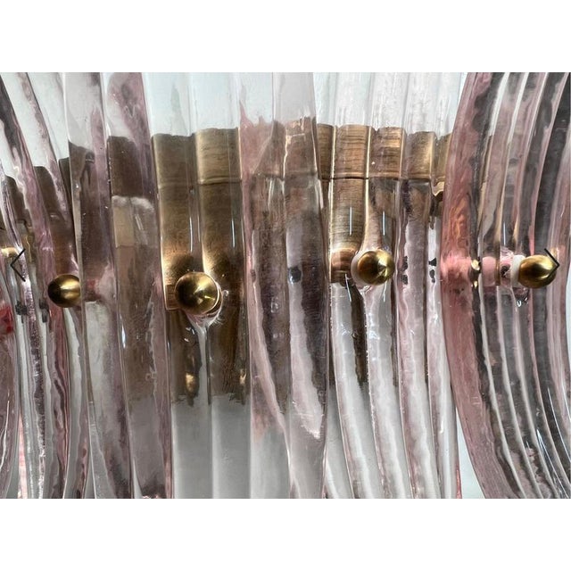 Metal Italian Murano Glass Wall Sconces, 1990s, Set of 2 For Sale - Image 7 of 18