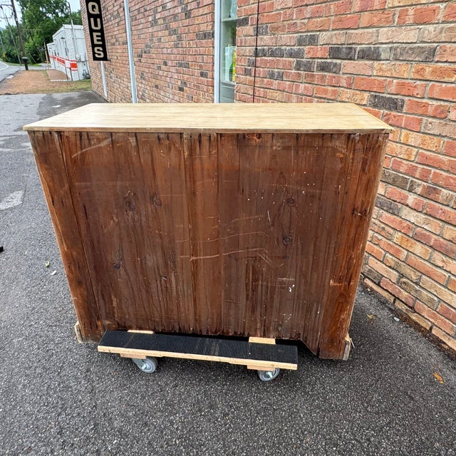 19th Century Bleached Pine Chest For Sale - Image 16 of 16
