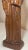 Wood Vintage Hand Carved Wood Religious Saint Joseph Baby Jesus Sculpture Statue For Sale - Image 7 of 12