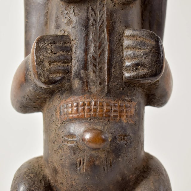 African Early 20th Century Kulango Female Figure Cote d'Ivoire For Sale - Image 3 of 14