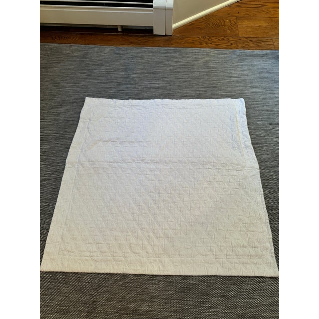 2020s Peacock Alley White Lattice Brandi Matelasse Coverlet and Shams - 3 Piece Set For Sale - Image 5 of 12