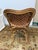 GreenRow Clara Wicker Chair + Plaid Cushion For Sale In San Francisco - Image 6 of 12