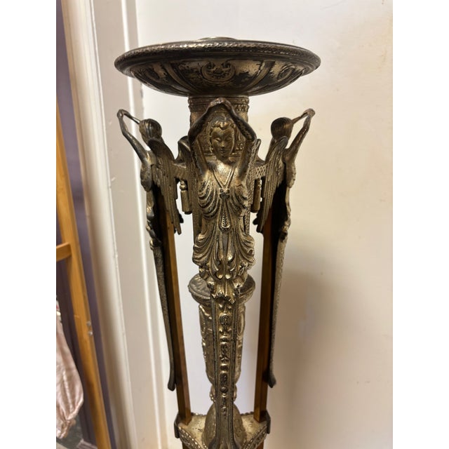 Pair of 1930s Floor Candelabras For Sale - Image 12 of 15