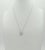 GIA White Diamond Radiant Pendant Necklace in 18K White Gold For Sale - Image 4 of 8