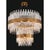 Collection Minerva Chandelier in Metal and Crystal by Jago For Sale - Image 4 of 17
