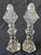 Vintage Cut Crystal Salt & Pepper Pedestal Shakers a Pair For Sale - Image 9 of 16