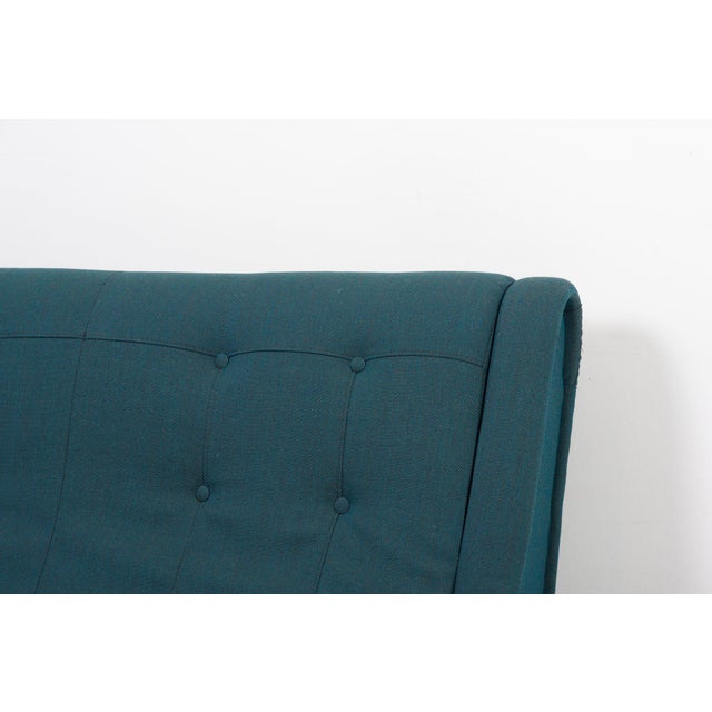 Textile Newly Upholstered Sofa attributed to Marco Zanuso for Arflex For Sale - Image 7 of 14