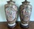 Chinese Early 20th Century Pair of Large Chinese Famille Rose Converted Vase Table Lamps For Sale - Image 3 of 14