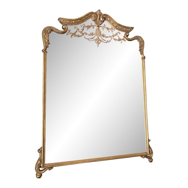 Late 20th Century Labarge Louis XV Style Gilt Mirror For Sale