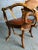 (Sale Pending) Black Forest Armchair - Distinctive Antler Back and Leather Upholstery C1900 For Sale - Image 4 of 6