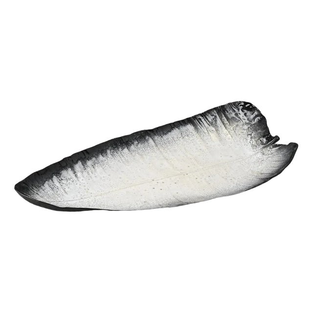 Large Ceramic Dish by Pol Chambost, France 1955 For Sale