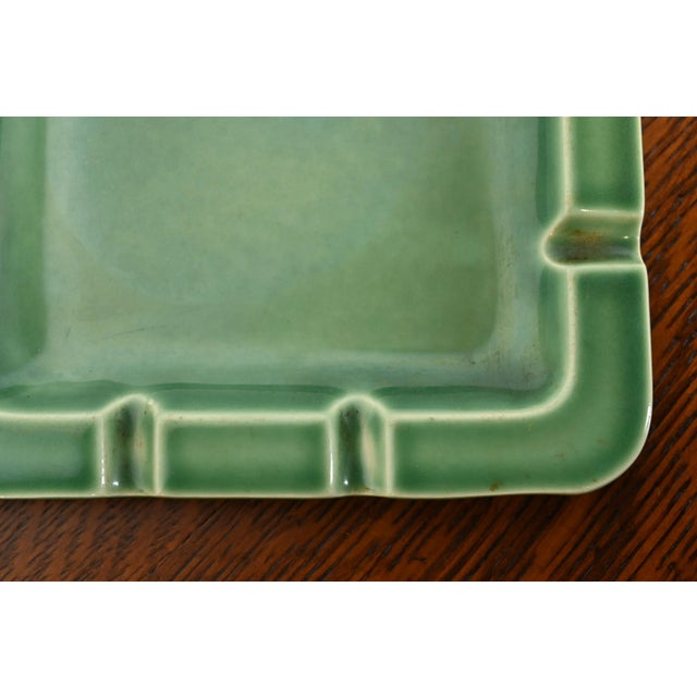 Ceramic Rookwood Pottery Mid-Century Large Glazed Ceramic Ash Tray, 1955 For Sale - Image 7 of 12