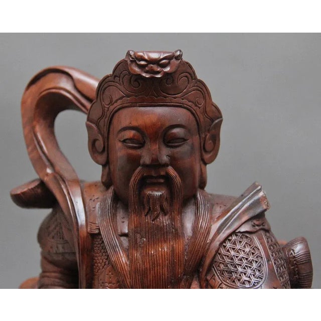 19th Century Chinese Root Carving, 1880s For Sale - Image 4 of 11