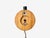 Brown Swedish Modern, Wall Sconce, Pine, Sweden, 1960s For Sale - Image 8 of 8