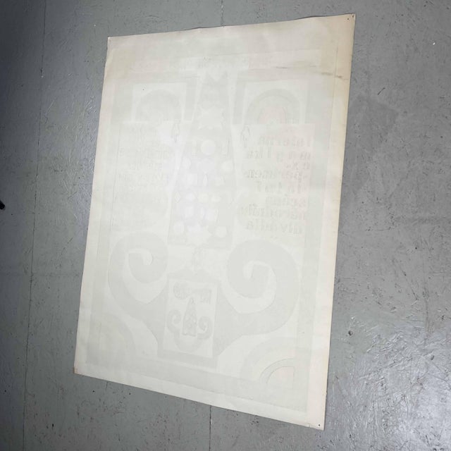 Black Seydl Zdeněk, Laterna Magika, Experimental National Theatre Prague, 1974, Lithograph For Sale - Image 8 of 15