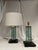 Aqua Glass Table Lamps attributed to Fontana Arte, 1980s, Set of 2 For Sale - Image 8 of 8