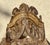 Period: 17th century Style: Louis 14th, Regency Condition: Good condition Material: Solid wood A polychrome carved oak...