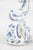 Blue Dutch Delft Faience Dragon Candlesticks, Circa 1930 - A Pair For Sale - Image 8 of 12