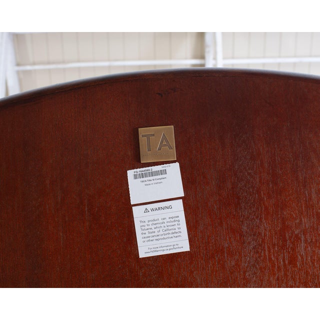 Wood Theodore Alexander "Brooksby Nicolet" Round Dining Table For Sale - Image 7 of 18