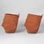 Vintage Terracotta Male God Face Wall Planters by Rookes Pottery - Set of Two For Sale - Image 9 of 17