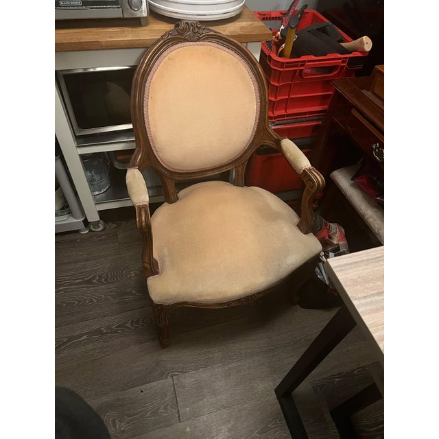 Antique Victorian Wing Back Chair Chairish