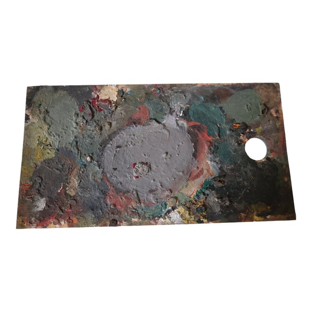Mid 20th Century Large Artist's Palette (B) For Sale