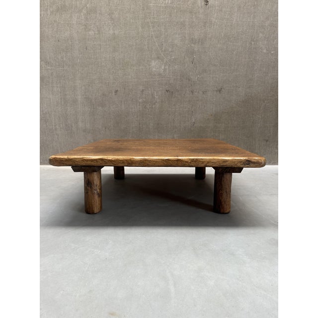 Vintage Wooden Coffee Table, 1950s For Sale - Image 12 of 12