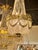 French Early 20th Century French Empire Gilt Bronze and Crystal Basket Chandelier For Sale - Image 3 of 5