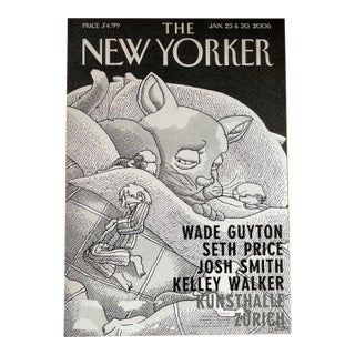 Wade Guyton, Seth Price, Josh Smith, Kelly Walker, the New Yorker, Kunsthalle Zurich, 2006, Large Format For Sale