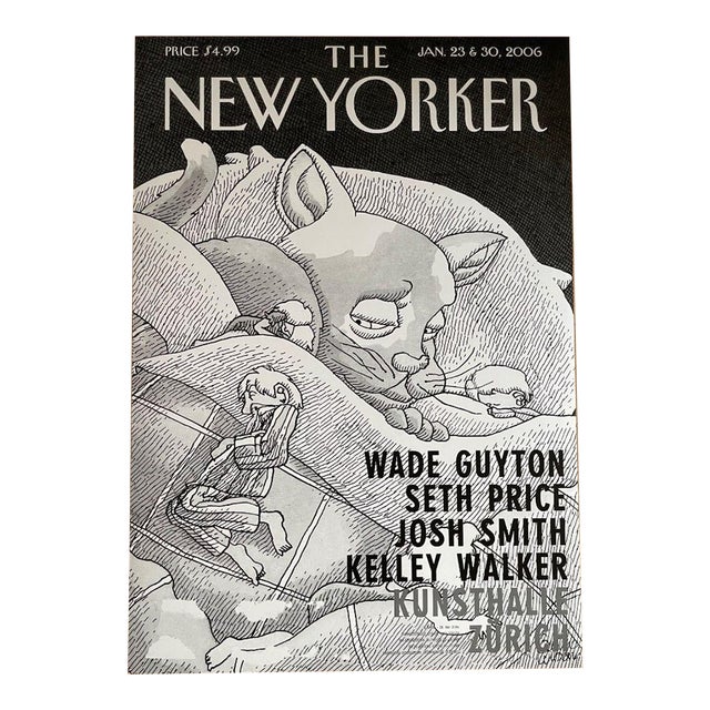 Wade Guyton, Seth Price, Josh Smith, Kelly Walker, the New Yorker, Kunsthalle Zurich, 2006, Large Format For Sale