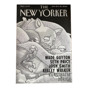 Wade Guyton, Seth Price, Josh Smith, Kelly Walker, the New Yorker, Kunsthalle Zurich, 2006, Large Format