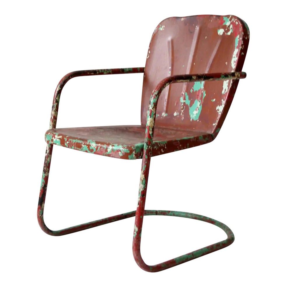 Mid Century Patio Chair Chairish