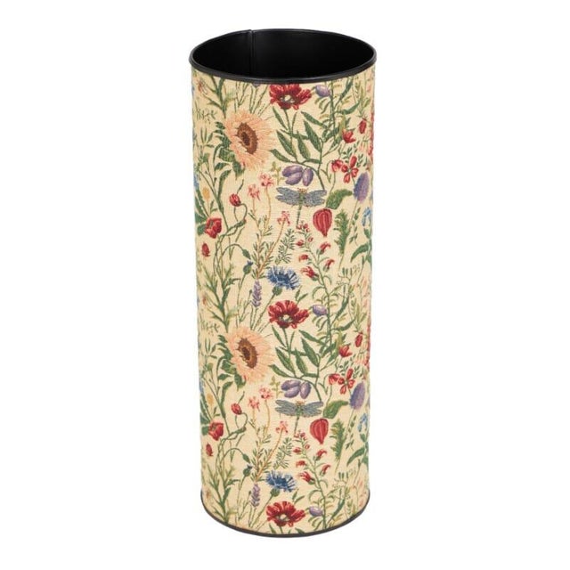 An exquisite addition to any setting, this stylish umbrella stand is constructed from durable metal and covered in Hines'...