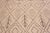 Modern Ivory Cream Tribal Geometric Moroccan Beni Ourain Design Rug For Sale - Image 4 of 9