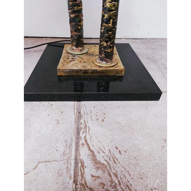 Vintage Brass Palm Lamp For Sale - Image 15 of 18