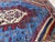 Textile Sky Blue Kazak Medallion Handmade Wool Rug 5x8 For Sale - Image 7 of 10