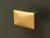 Vintage Dark Green Geometric Credenza With Brass Hardware For Sale - Image 10 of 12