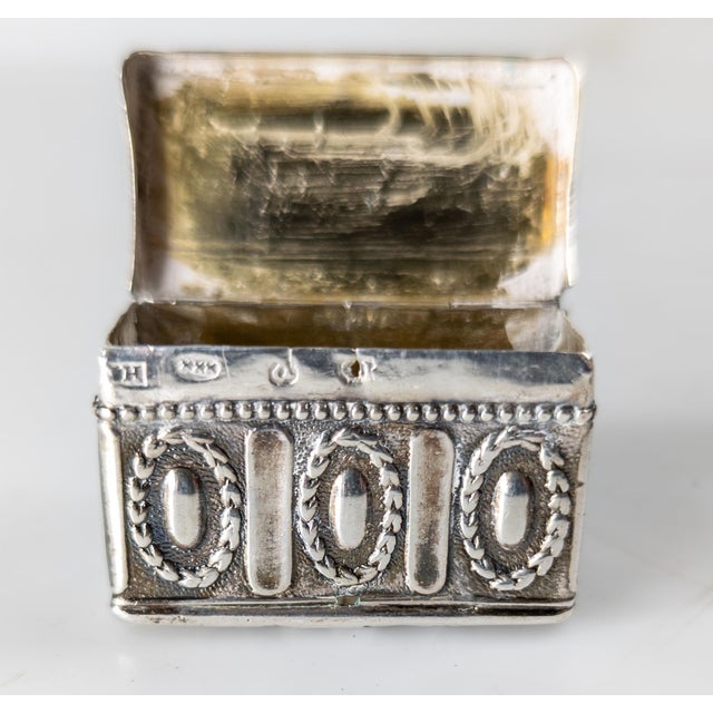 18th Century Continental European German Silver Box, Augsburg or Hanau For Sale - Image 10 of 11