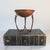 Contemporary Vintage Hand Forged Copper Brutalist Bowl on Stand For Sale - Image 3 of 10