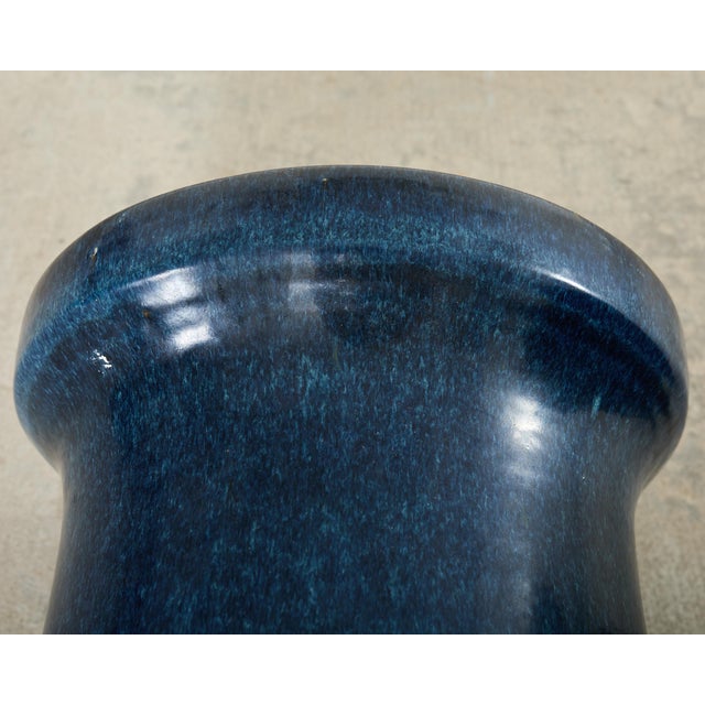 Japanese Showa Ceramic Tea Garden Dining Table and Stools For Sale - Image 15 of 18