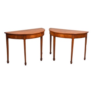 Georgian Console Tables, 1800, Set of 2 For Sale
