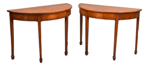 Georgian Console Tables, 1800, Set of 2