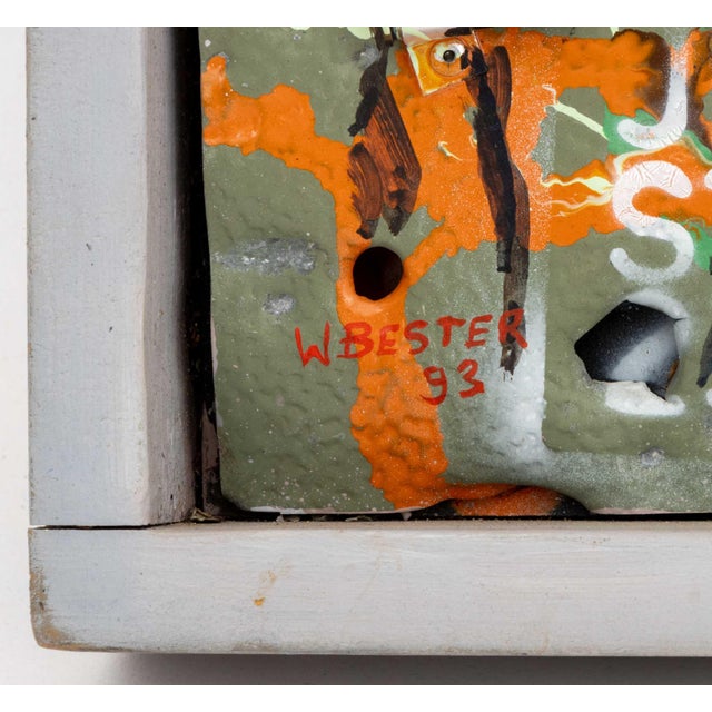 Willie Bester "Township Life" Mixed Media, 1993 For Sale - Image 11 of 13