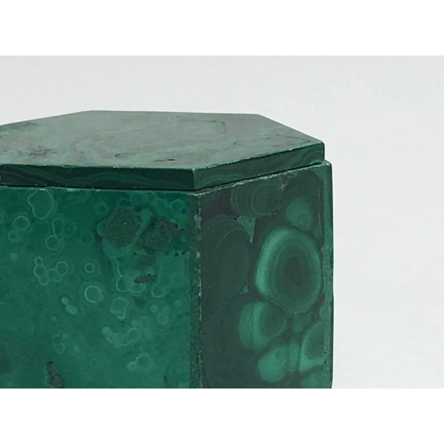 Malachite Box, 1950s For Sale - Image 9 of 12