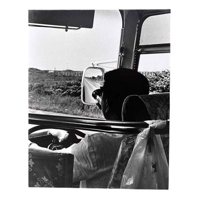 Noriko Saito, Japanese Bus Driver, 1980s, Photographic Print, Framed For Sale