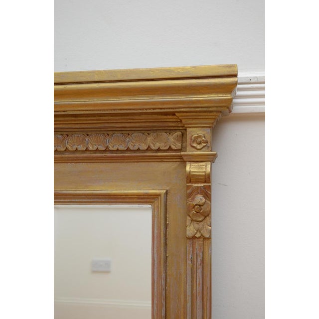 Gold Edwardian Wall Mirror, 1900 For Sale - Image 8 of 13